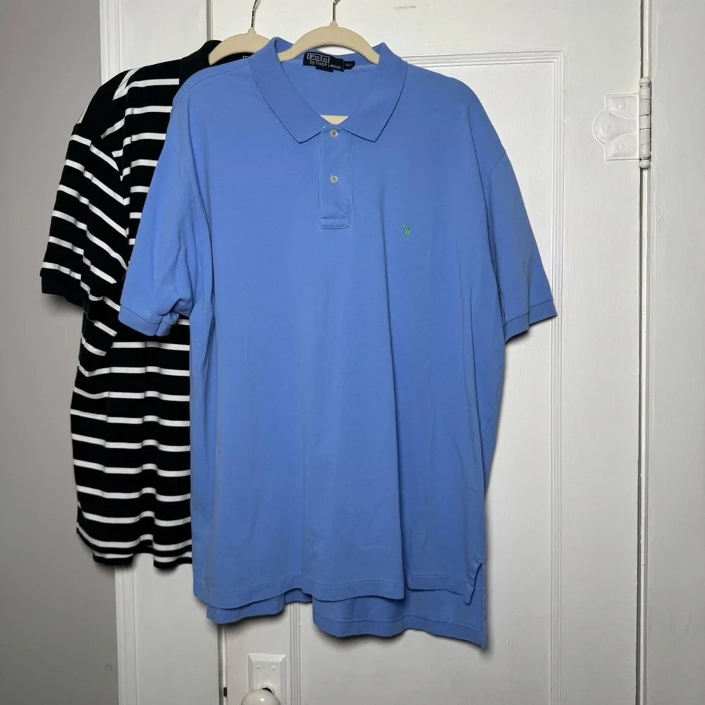 Polo by Ralph Lauren Classic Fit 100% Cotton Shirts Bundle of Six Polos XXL